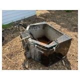 Skid Steer 1 Yard Cement Bucket