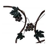 Decorative Metal Wall Mount Wine Rack