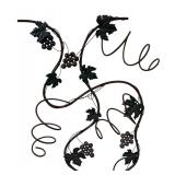 Decorative Metal Wall Mount Wine Rack