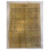 Cleopatra, Egyptian Papyrus Paper Framed Painting