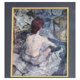 "Le Toilette" Print bay Henri de Toulouse - Lautrec