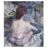 "Le Toilette" Print bay Henri de Toulouse - Lautrec
