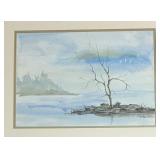 Original Watercolor Painting by Mary L. Boman