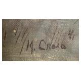 Original Oil on Board Painting by M. Croad