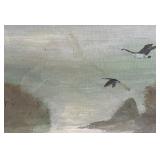 Original Oil on Board Painting by M. Croad