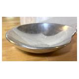 Nambe Bowl and Silver Plated Serving Platter