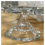 Crystal Pedestal Cake Plate