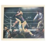 "Dempsey and Firpo" Print by George Bellows