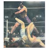 "Dempsey and Firpo" Print by George Bellows