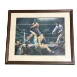 "Dempsey and Firpo" Print by George Bellows