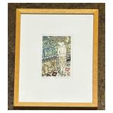 "Visitor" Limited Edition Etching Print by Anna Marie Pavlik