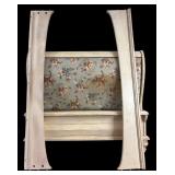 Harden Queen-Size Headboard with Floral Upholstery