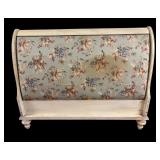 Harden Queen-Size Headboard with Floral Upholstery