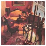 "Atelier In Paris" Framed Print by Juarez Machado