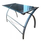 Modern Glass and Metal Desk