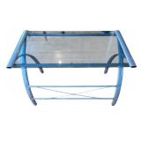 Modern Glass and Metal Desk