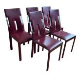 Set of 5 Contemporary Dining Chairs