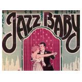 Cover Art of Jazz Baby Sheet Music Lyrics by Blanche Merrill and Music by M.K. Jerome