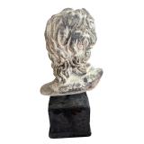 Vintage Apollo Greek God of Light Bust Sculpture