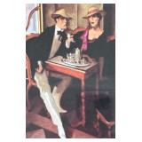 "Cafe Florian" Framed Print by Juarez Machado