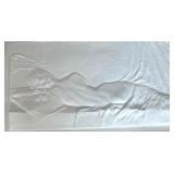 "Nude" Limited Edition Caste Paper Art by M. Copper