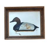 Canvas Back Decoy Print by David Killen