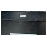 Hon Metal Two Drawer File Cabinet