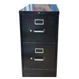 Hon Metal Two Drawer File Cabinet