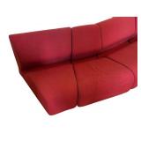 Herman Miller Pop Art Modular Sofa by Don Chadwick / Don Chadwick Pop Art Red Sofa Set of Four