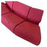 Herman Miller Pop Art Modular Sofa by Don Chadwick / Don Chadwick Pop Art Red Sofa Set of Four