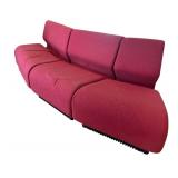 Herman Miller Pop Art Modular Sofa by Don Chadwick / Don Chadwick Pop Art Red Sofa Set of Four