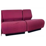 Herman Miller Pop Art Modular Sofa by Don Chadwick / Don Chadwick Pop Art Red Sofa Set of Four