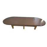 Extra Large Executive Conference Table by Stephan White / Dining Table / Custom Wood Conference / Dining Table with Copper Surface