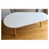 Mid-Century Modern Style Coffee Table with Tapered Legs