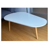 Mid-Century Modern Style Coffee Table with Tapered Legs