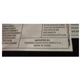 Poundex White Faux Leather Sectional Sofa