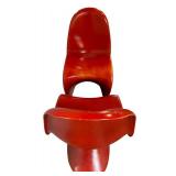 Set of Mid-Century Panton Side Chairs by Verner Panton for Vitra Herman Miller