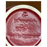 German Scheurich Amano Torpedo Vase in Oxblood Red