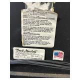 David Marshall Round Wall Mirror with Stone Inlay, 45" Diameter