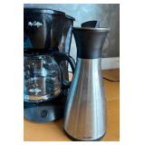 Coffee Station Supplies including Mr. Coffee Maker and Keurig K-1500 Hot Brewer with Keurig Cups