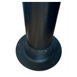 Petite Table with Metal Industrial Base