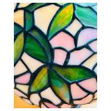 Stunning Petite Tiffany Style Stained Glass Table Lamp