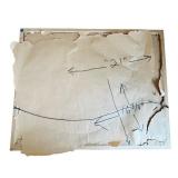 Framed Print Bluebills in a Snow Storm from The Game Art Collection of The Remington Arms Company, Inc. Art Print