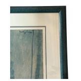 "Gypsy Woman With Baby 1919" by Amedeo Modigliani Framed Print