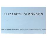 Two Advertisement Artist Boards for Elizabeth Simonson