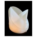 Vintage Carlo Nason for Mazzega Mid Century Modern Modular White Table Lamp, 1960s