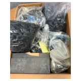 Assorted Rubber Stopper Box of 000 and 00, Solid, 1 hole, and 2 hole