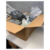 Assorted Rubber Stopper Box of 000 and 00, Solid, 1 hole, and 2 hole