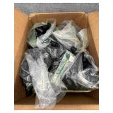 Assorted Rubber Stopper Box of Size 4,5,5.5 / Solid, 1 Hole and 2 Holes