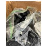 Assorted Rubber Stopper Box of Size 4,5,5.5 / Solid, 1 Hole and 2 Holes